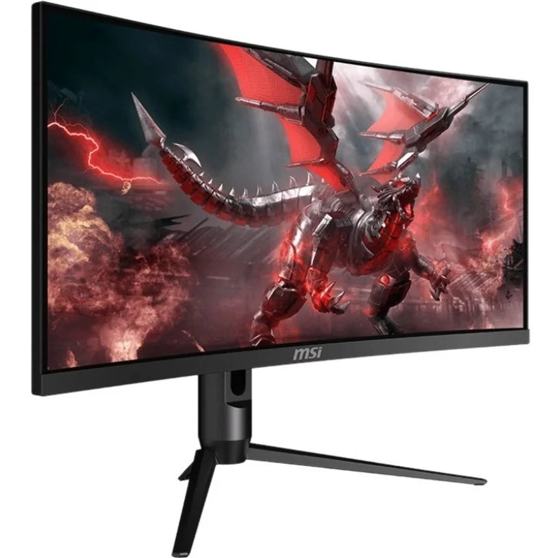 Optix MAG301CR2 29.5" WFHD Curved Screen LED Gaming LCD Monitor - 21:9, Black